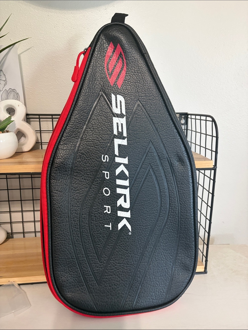 Selkirk Black & Red Paddle Cover Duffel - Protective Sports Bag